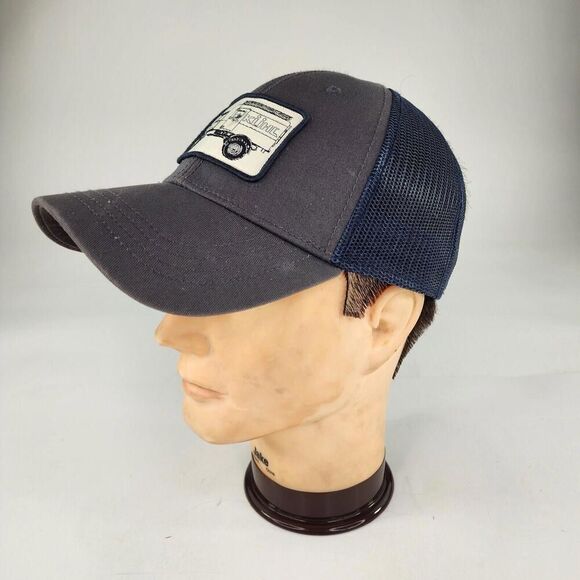 Kuhl Trucker Mesh Adult Adjustable Snapback Logo Hat Blue - Picture 5 of 10